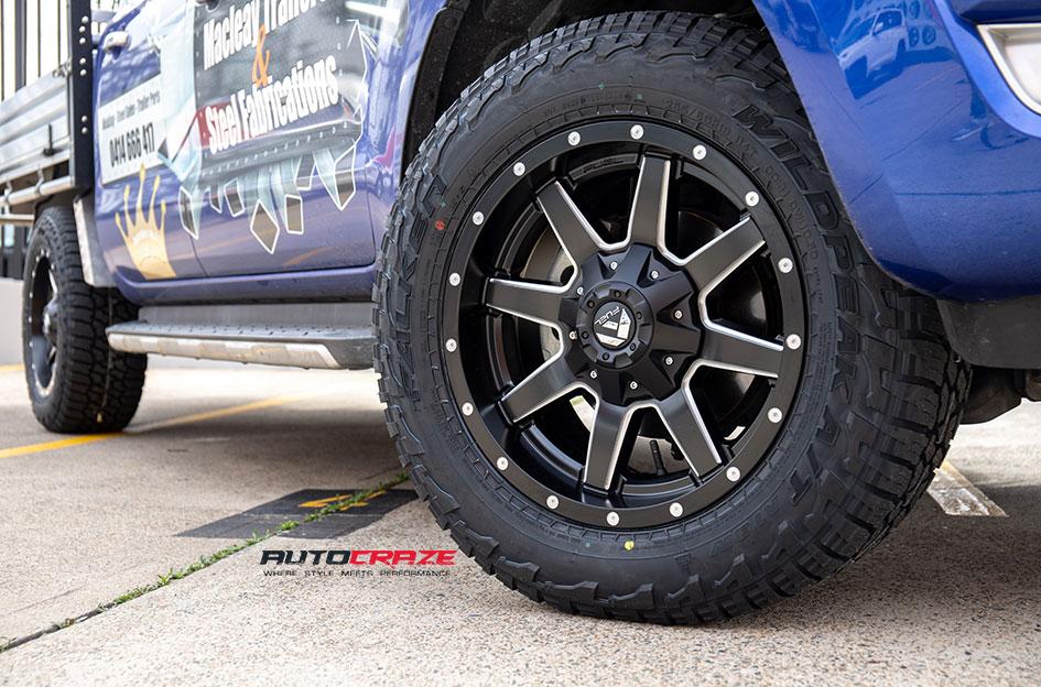 FORD RANGER MAVERICK GLOSS BLACK MILLED ACCENTS